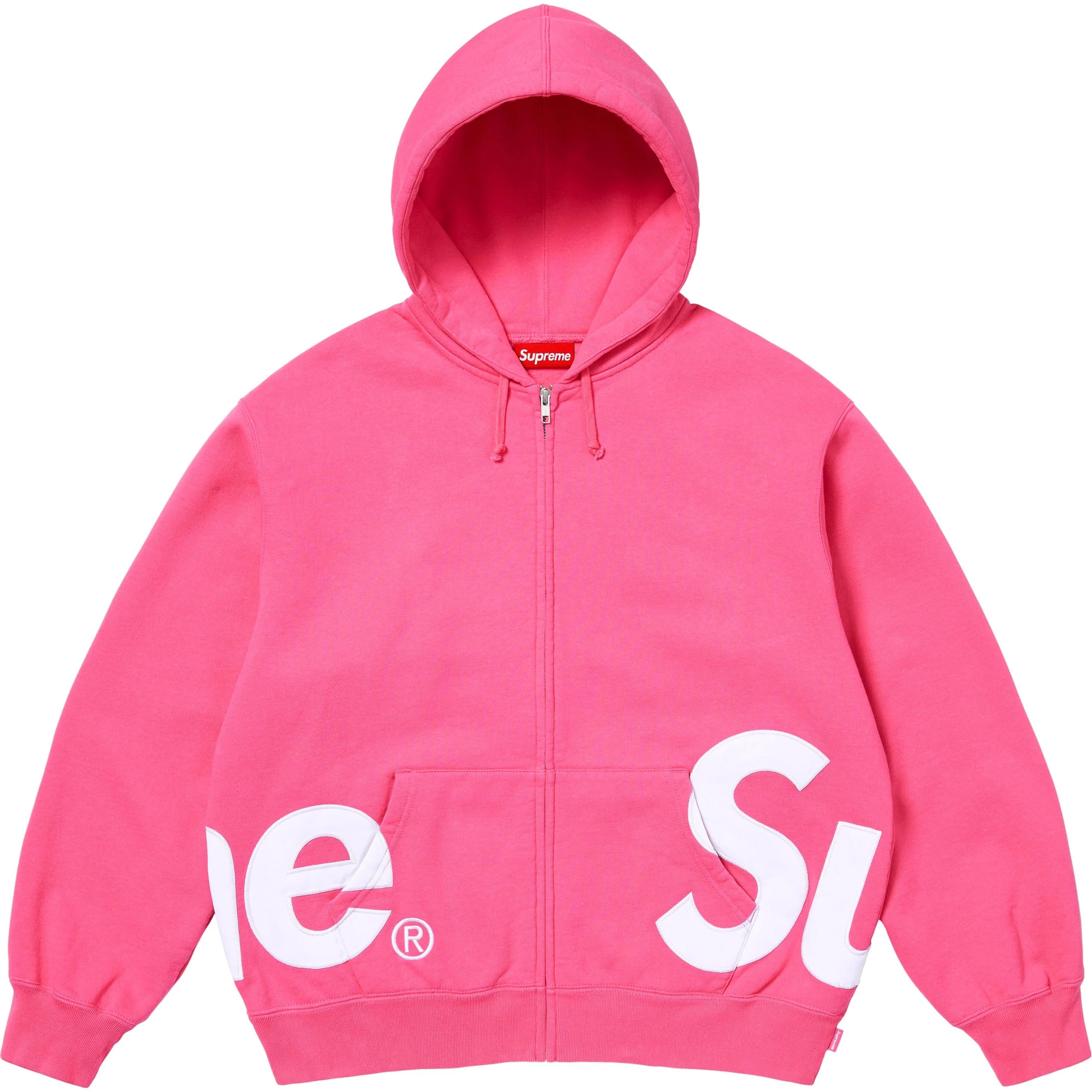 Big Logo Zip Up Hooded Sweatshirt view 13